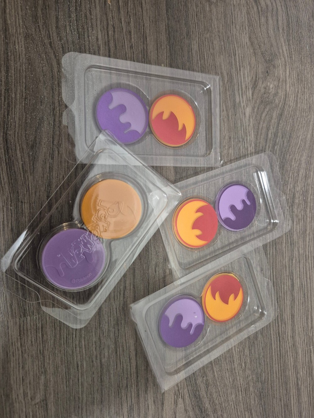 *5/$25* Pokemon Markers (Burn and Poison counters) 4 Sets